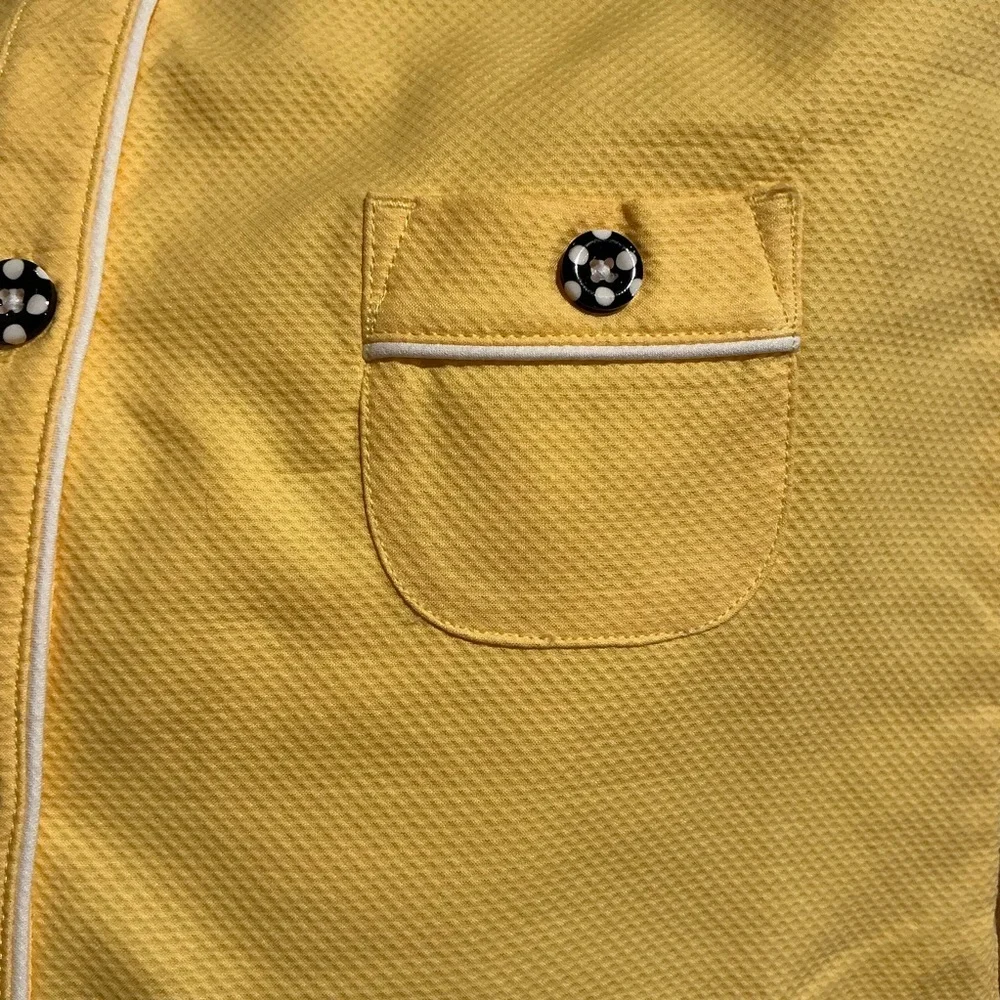 Gymboree yellow sleeveless mod shift dress